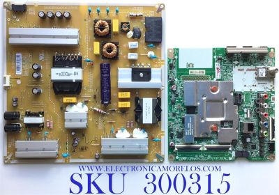 KIT DE TARJETAS PARA TV LG SMART TV / NUMERO DE PARTE MAIN EBT66488002 / EAX69083603 / FUENTE EAY65769201 / EAX69063801 / 65769201 / LGP75T-20U1 / PANEL NC750DQG-ABGR3 / MODELOS 75UN7070PUC / 75UN7370AUH / 75UN7070PUC.BUSFLKR / 75UN7370AUH.BUSVLKR